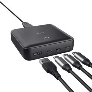 Trust Maxo Desktop 4-port 100W punjač