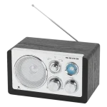 Denver TR-63W AM/FM radio, Crni