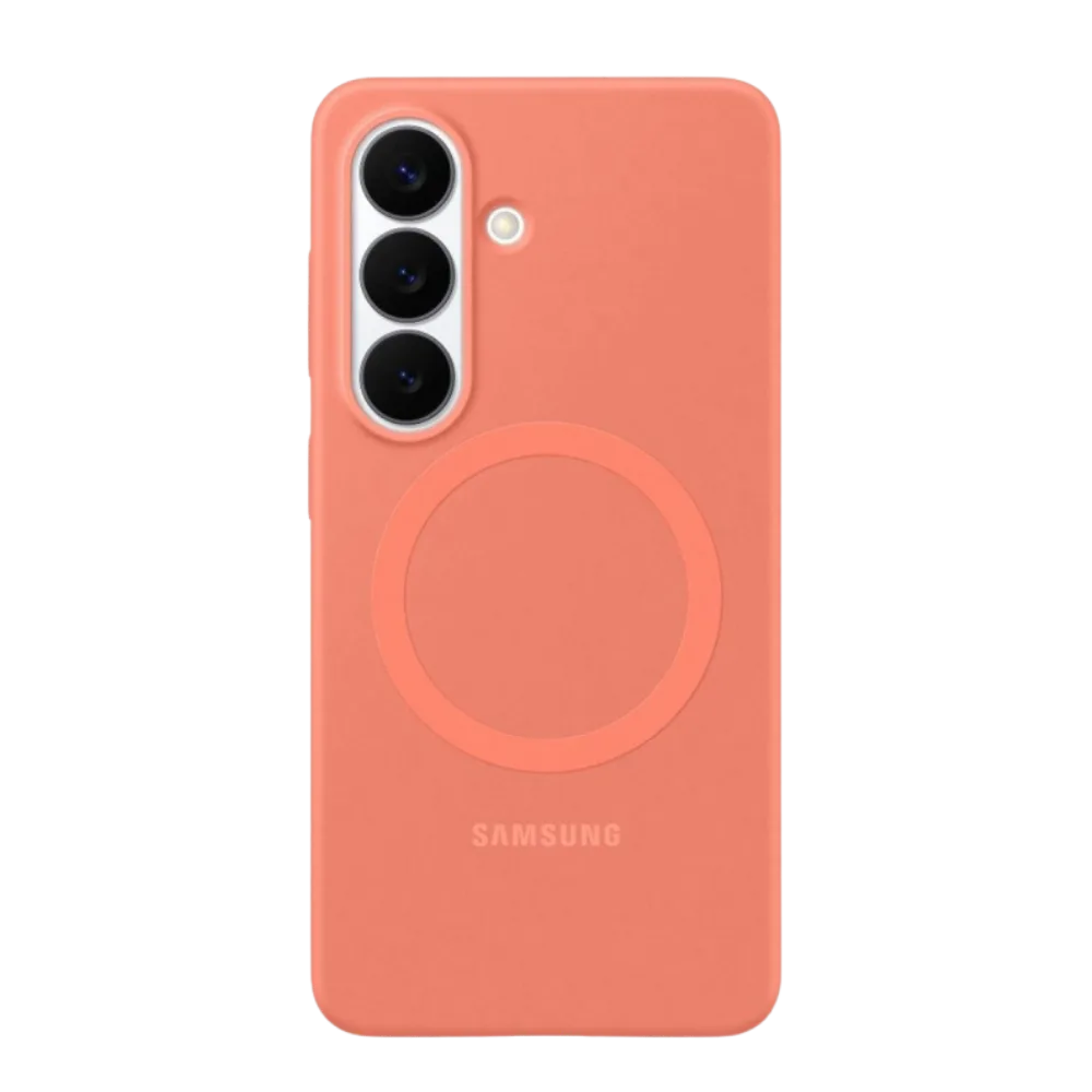 Zaštitna silikonska futrola sa magnetom za Galaxy S26 Plus, Crvena (Coralred)