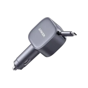 ANKER Nano Auto punjač 75W sa integrisanim USB-C kablom