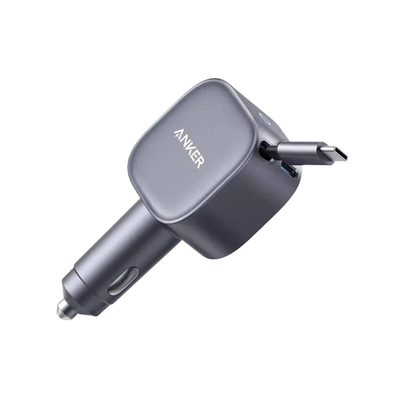 ANKER Nano Auto punjač 75W sa integrisanim USB-C kablom