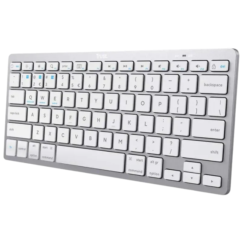 TRUST Basics bežična tastatura, Siva