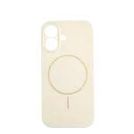 Lux silikonska futrola za bežično punjenje za iPhone 16, Bež