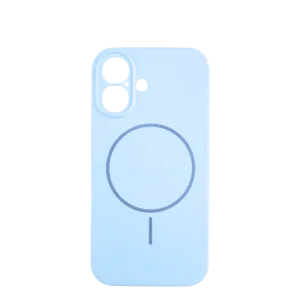 Lux silikonska futrola za bežično punjenje za iPhone 16, Svetloplava