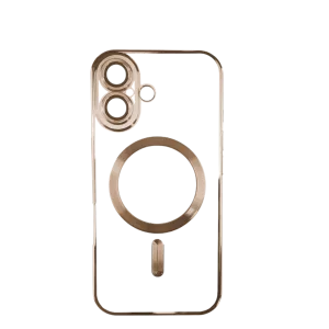 Zaštitna futrola za bežično punjenje za iPhone 16, Zlatna