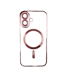 Zaštitna futrola za bežično punjenje za iPhone 16, Roze