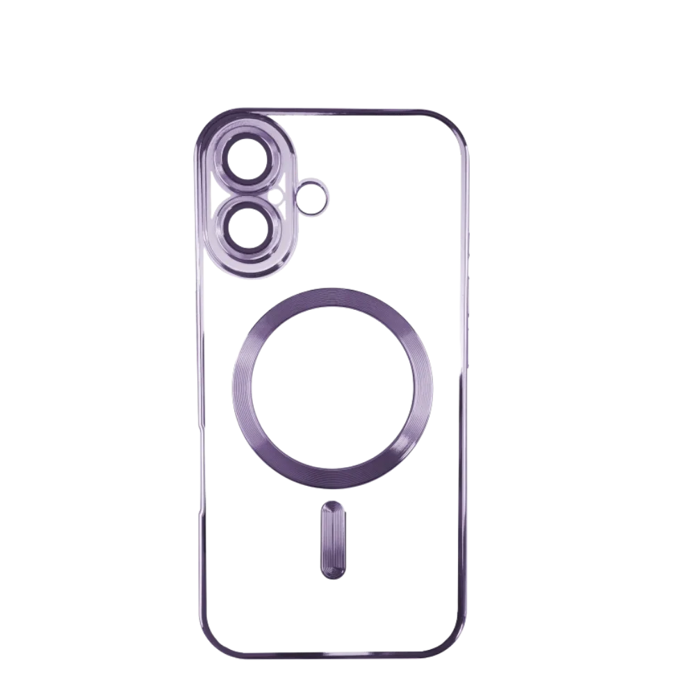 Zaštitna futrola za bežično punjenje za iPhone 16, Lila