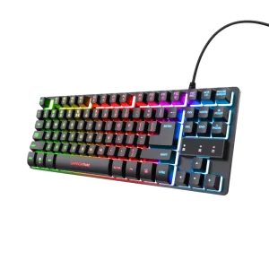 TRUST GXT833 Thado žična tastatura, Crna