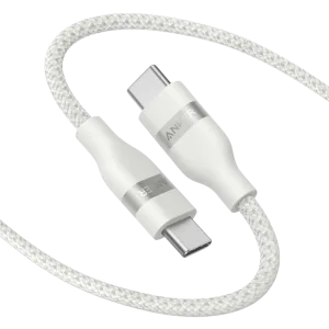 ANKER Zolo ojačani kabl USB-C na USB-C 240W, 0.9m, Beli