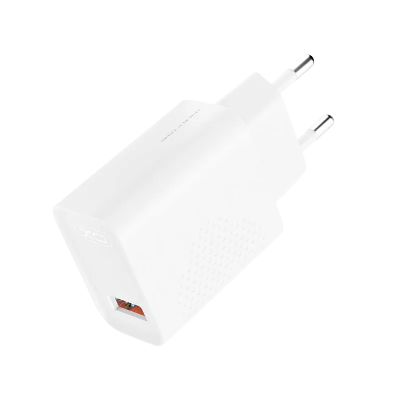XO L159 kućni punjač od 18W (USB-A), Beli