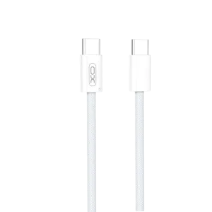 XO NB-Q260A kabl USB-C na USB-C, 60W, 1m, Beli