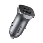 UGREEN CD130 auto punjač USB-A + USB-C 24W