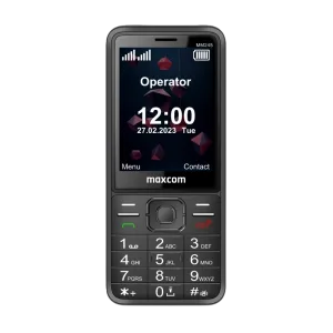 MAXCOM MM245 4G, Crni (Black)