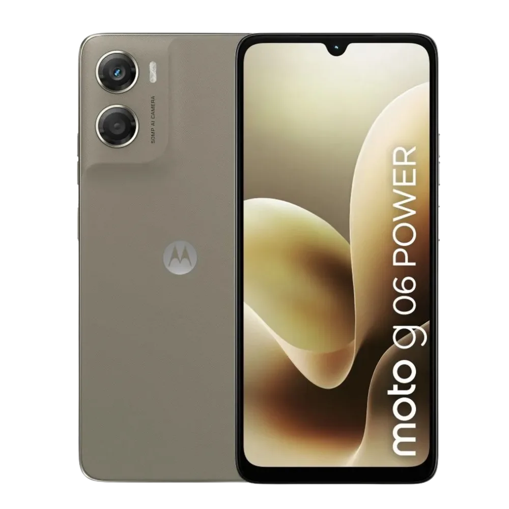 Motorola Moto G06 Power 4/256GB, Smeđa (Pantone Laurel Oak - Khaki)