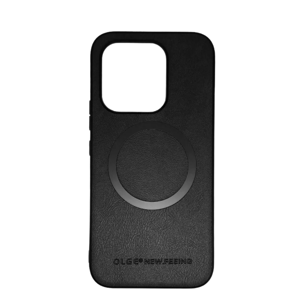 Zaštitna silikonska futrola (OLGE Magnetic) za Honor 600 Lite, Crna