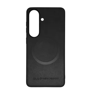 Zaštitna silikonska futrola (OLGE Magnetic) za Samsung Galaxy A07, Crna