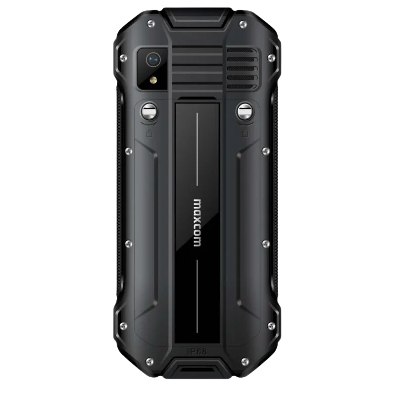 MAXCOM MM918 4G ojačani, Crni (Black)