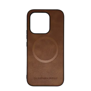 Zaštitna silikonska futrola (OLGE Magnetic) za Honor 600 Lite, Braon