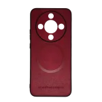 Zaštitna silikonska futrola (OLGE Magnetic) za Honor Magic8 Lite, Crvena