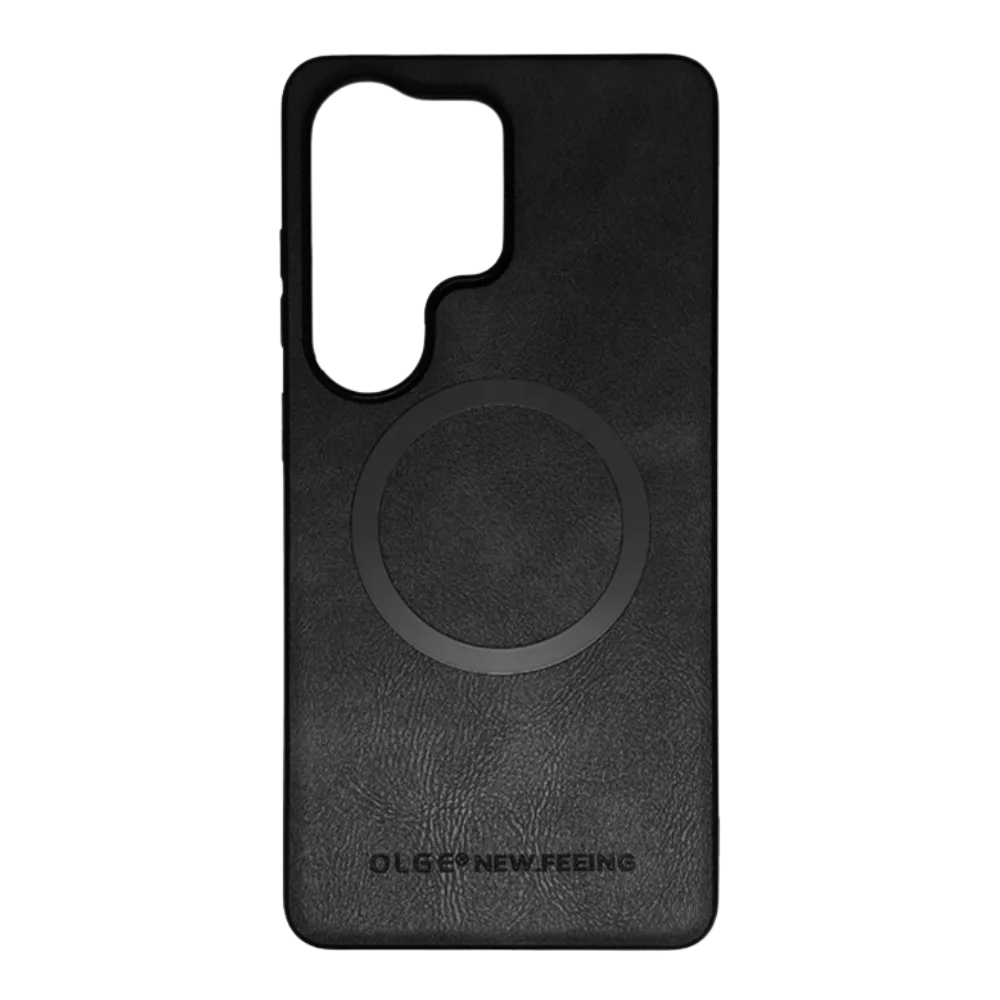 Zaštitna silikonska futrola (OLGE Magnetic) za Samsung Galaxy S26 Ultra, Crna