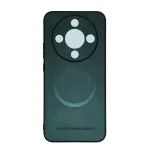 Zaštitna silikonska futrola (OLGE Magnetic) za Honor Magic8 Lite, Zelena