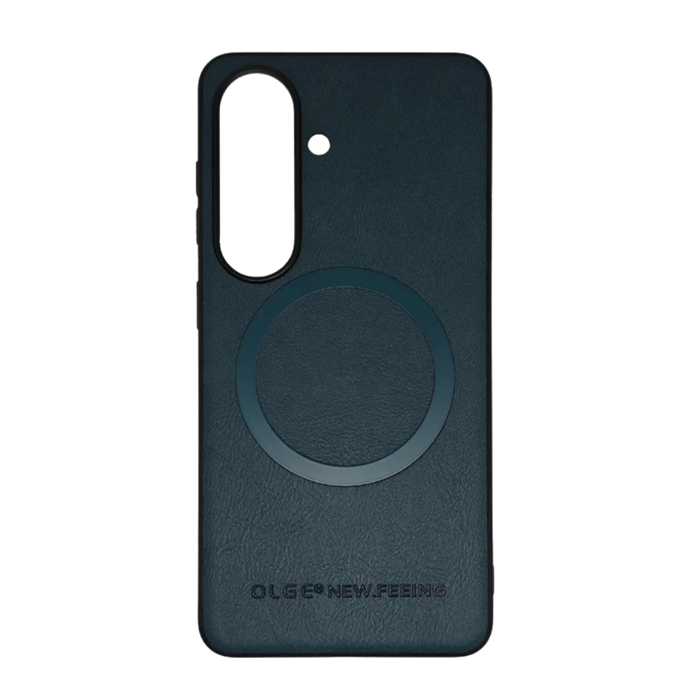 Zaštitna silikonska futrola (OLGE Magnetic) za Samsung Galaxy A07, Zelena