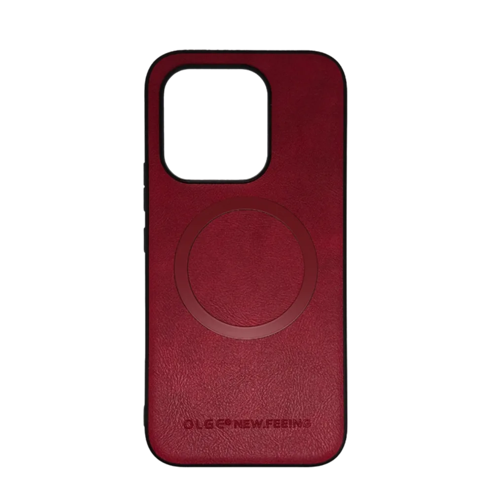 Zaštitna silikonska futrola (OLGE Magnetic) za Honor 600 Lite, Crvena