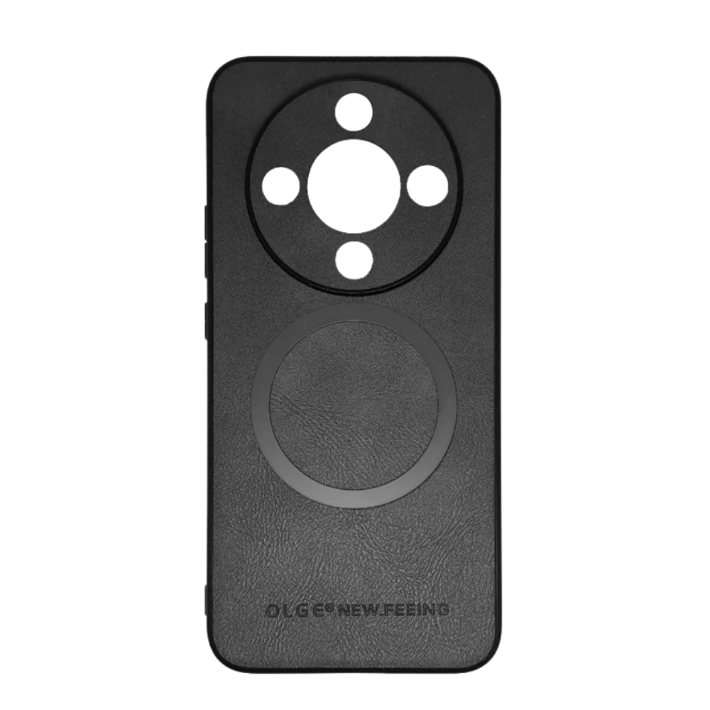 Zaštitna silikonska futrola (OLGE Magnetic) za Honor Magic8 Lite, Siva