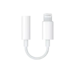 TRANYOO T-E7 adapter Lighting na 3.5mm jack, Beli