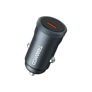 TRANYOO T-C26 Auto punjač 30W, Crni
