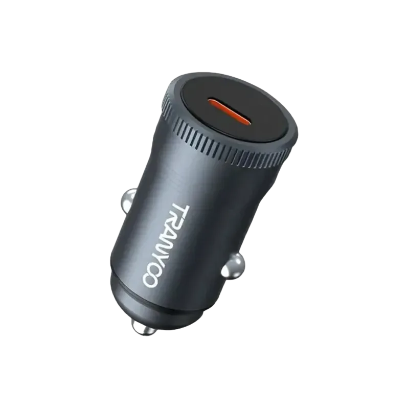 TRANYOO T-C26 Auto punjač 30W, Crni
