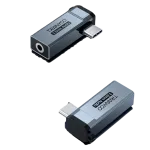 TRANYOO T-E20 Adapter USB-C na 3.5mm, Sivi