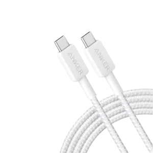 ANKER 322 pleteni kabl USB-C na USB-C 60W, Beli