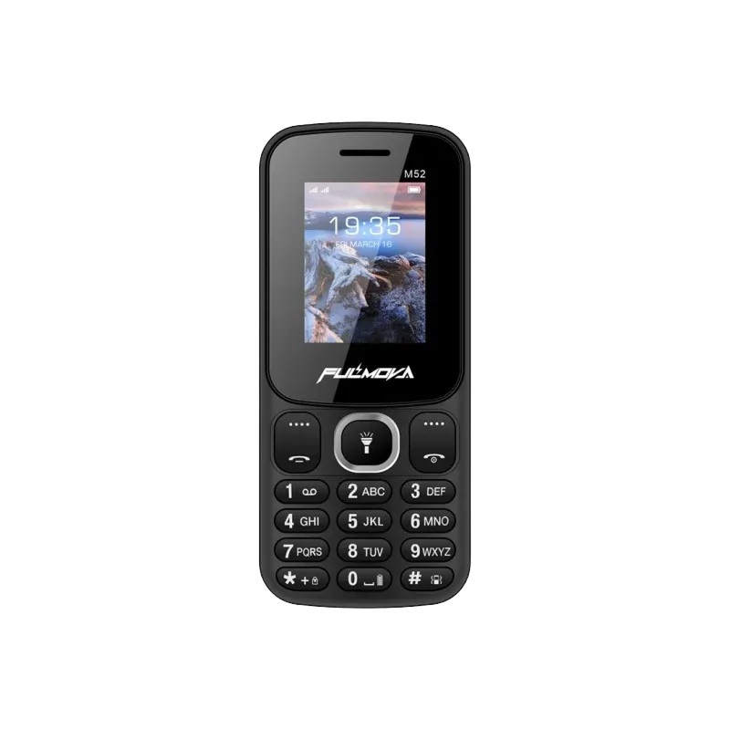 Fulmova M52 mobilni telefon, Crni (Black)