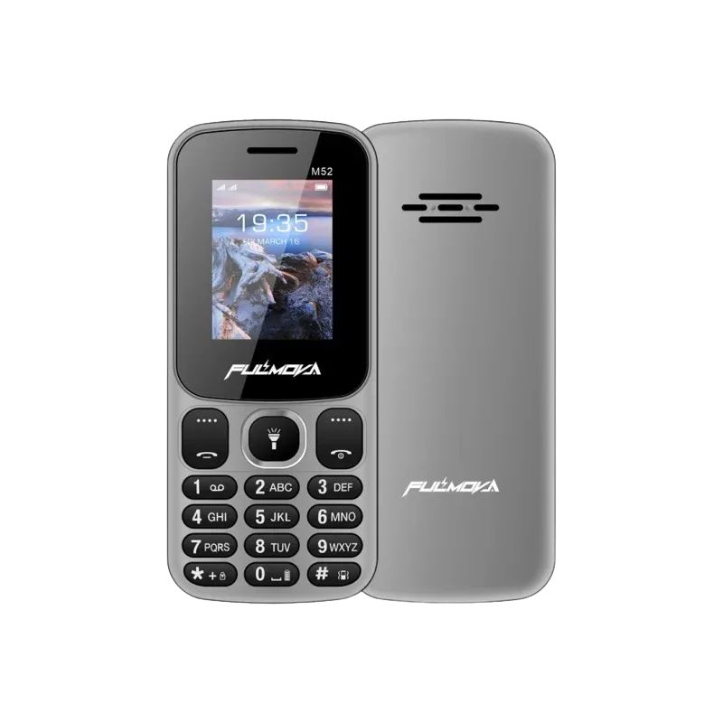 Fulmova M52 mobilni telefon, Sivi (Grey)