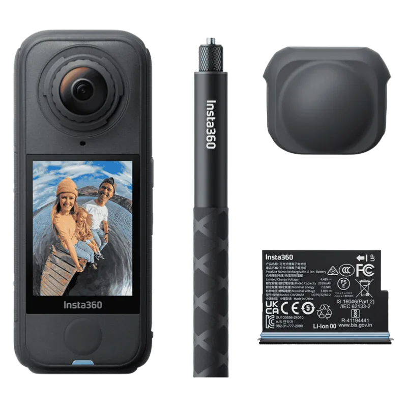INSTA360 X4 Air + Starter Bundle kamera, Crna