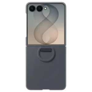 Originalna silikonska futrola za Samsung Z Flip8, Crna