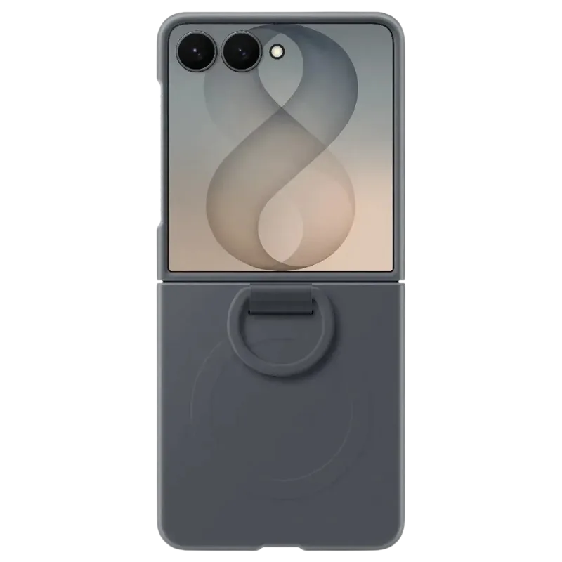 Originalna silikonska futrola za Samsung Z Flip8, Crna