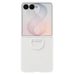 Originalna silikonska futrola za Samsung Z Flip8, Bela