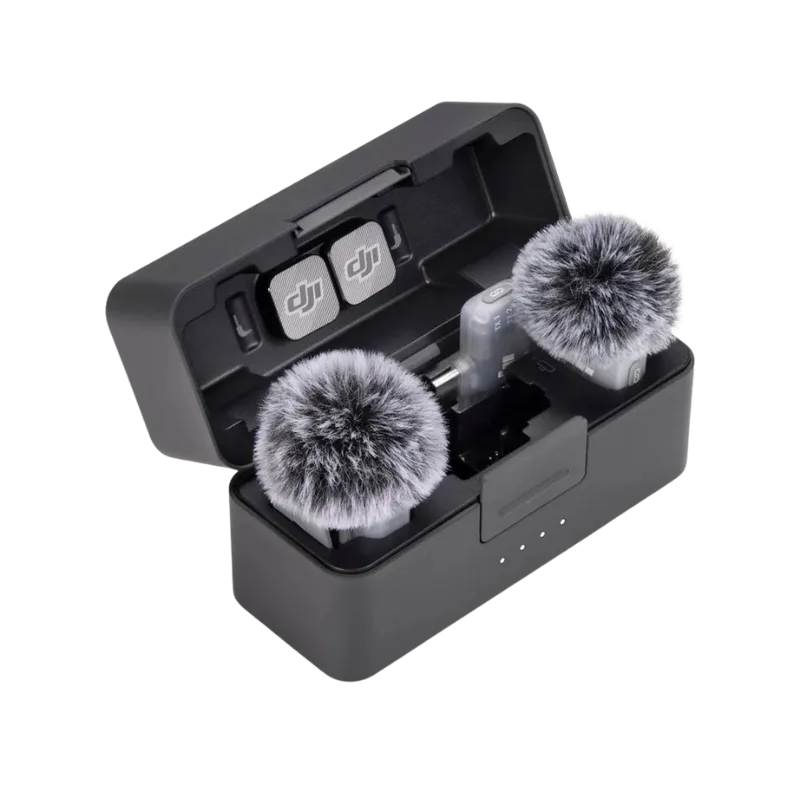 DJI Mic Mini 2 Wireless mikrofon (2TX + 1 Mobile RX + Charging Case)