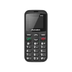 Fulmova Senior S42 DS mobilni telefon, Crni (Black)