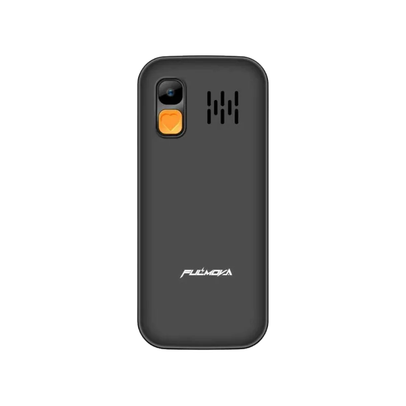Fulmova Senior S42 DS mobilni telefon, Crni (Black)