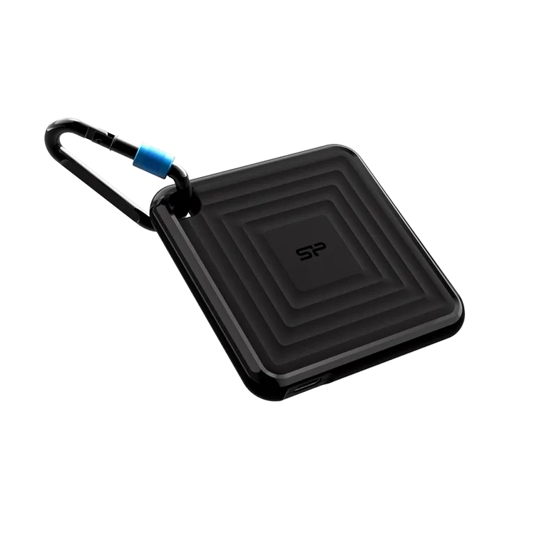 Silicon Power PC60 prenosivi SSD disk 1TB G2, Crni