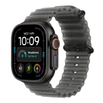 Apple Watch Ultra 4 49mm GPS plus Cellular Black Titanium Ocean Band Translucent Black