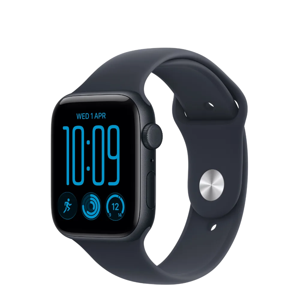 Apple Watch SE 3 40mm GPS plus Cellular Midnight Aluminum Sport Band Navy Blue