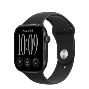 Apple Watch S12 GPS 42mm Black Aluminium Case with Black Sport Band - S/M (mjea4wf/a)