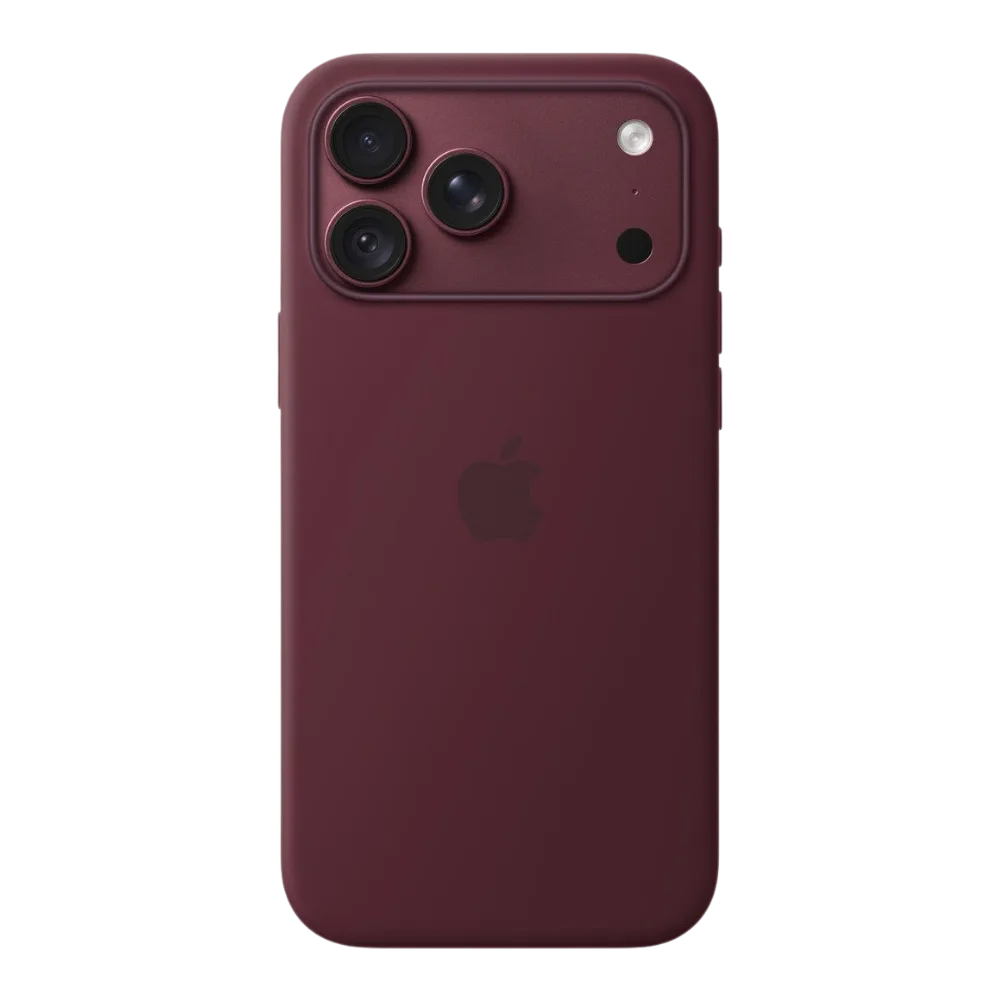 Apple iPhone 18 Pro Max Silicone Case with MagSafe, Burgundy (mk914zm/a)