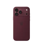 Apple iPhone 18 Pro Silicone Case with MagSafe, Burgundy (mk8u4zm/a)