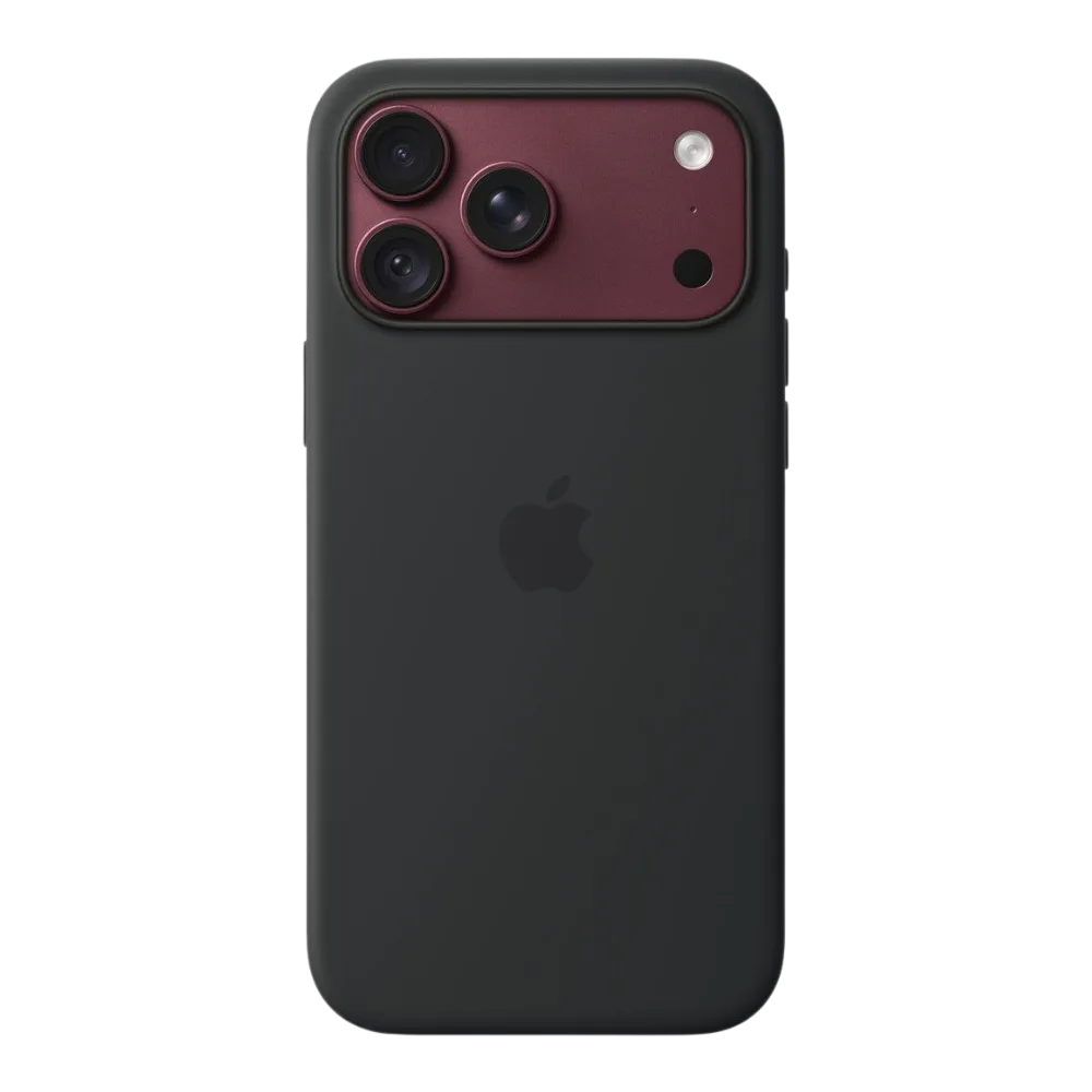 Apple iPhone 18 Pro Max Silicone Case with MagSafe, Black (mk954zm/a)