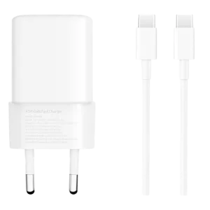 Honor Choice CX 45W GaN kućni punjač sa kablom, Beli